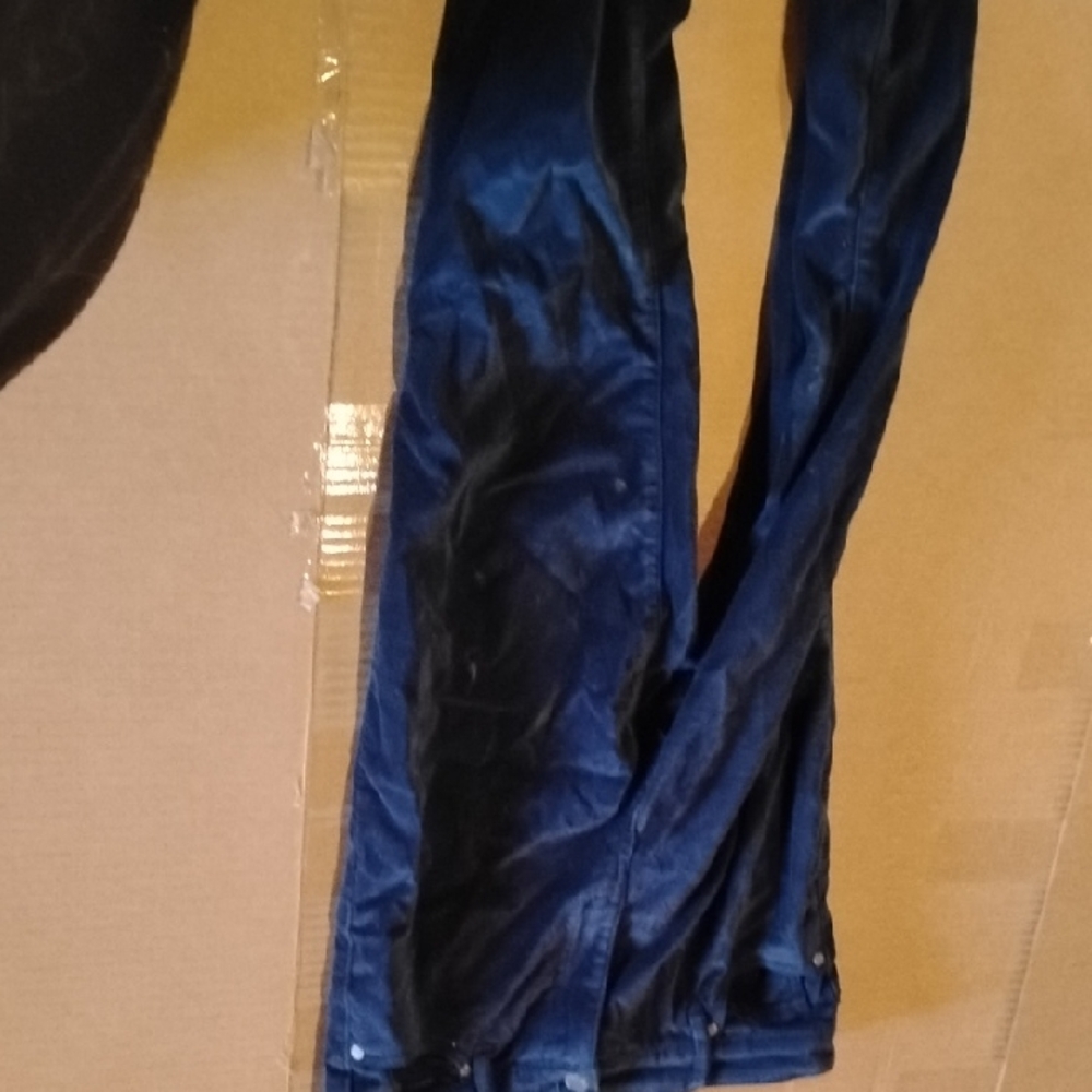 Blue Velvet Pants